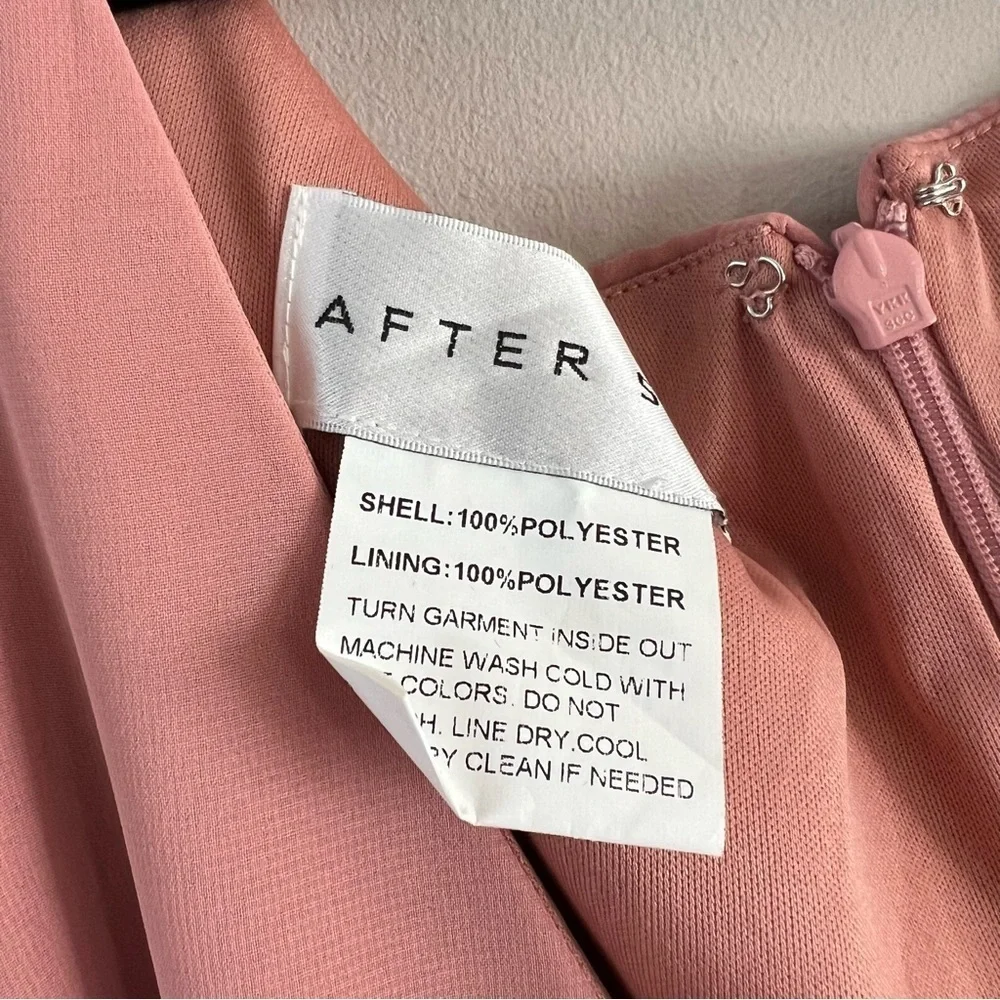 After Six Women's Maxi Dress in Dusty Rose - Picture 4 of 10